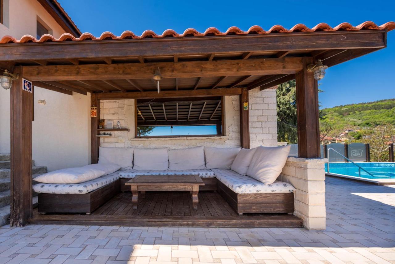 Villa Cook With Sea View - Heated Pool - At Balçık Dış mekan fotoğraf