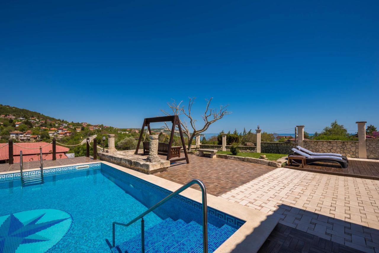 Villa Cook With Sea View - Heated Pool - At Balçık Dış mekan fotoğraf